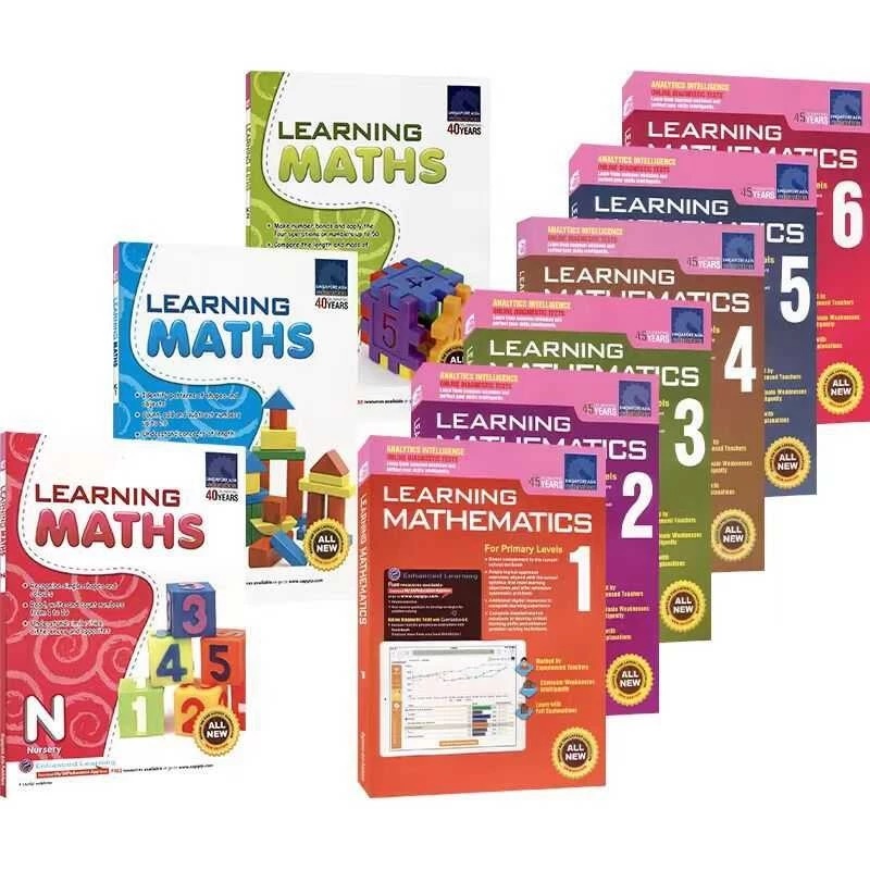 SAP Singapore Learning Mathematics for Grade 1 to 6 (Single Books ...