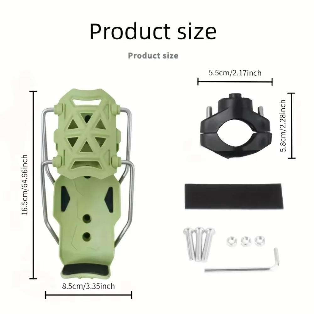 Universal Motorcycle & Bicycle Cup Holder – 360° Auto Clamping ...
