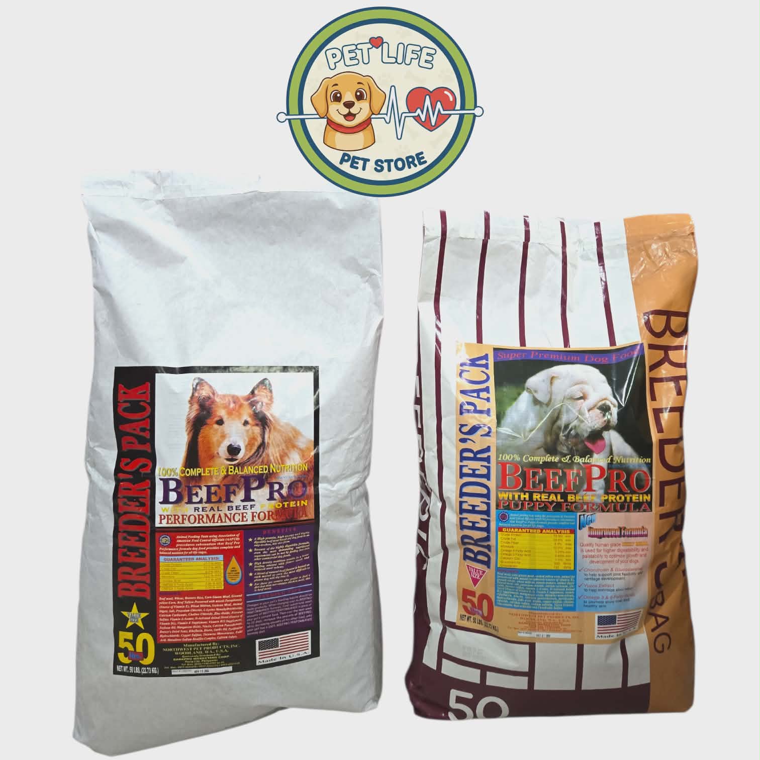 Beef Pro Dog Food 1kg REPACKED - High Protein, Easy to Chew Formula ...
