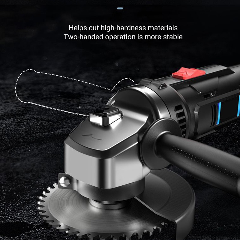 1280W Cordless Angle Grinder/Cutting Machine Tools Portable Electric ...