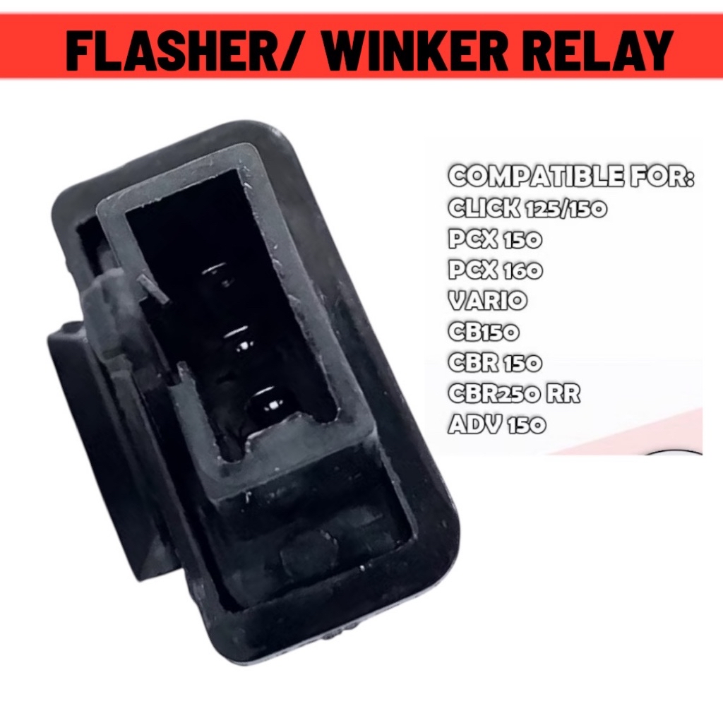 FLASHER/WINKER RELAY 12.8V FOR CLICK125/150/PCX 150/160/VARIO/CB150 ...