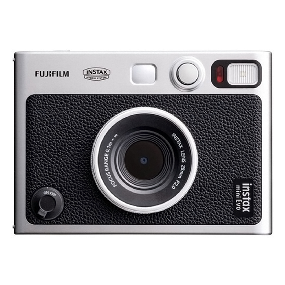 FUJIFILM Instax Mini Evo Hybrid Instant Film Camera with Built-In Mini ...