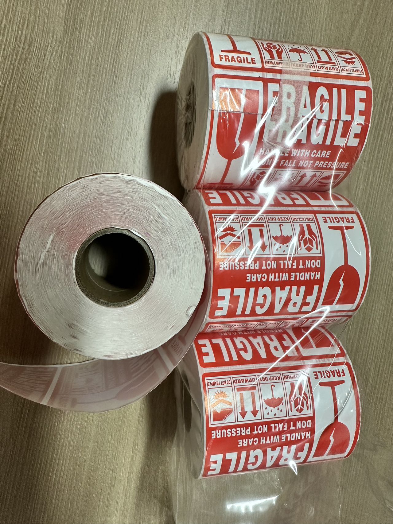 Fragile Stickers 500pcs/Roll 2 x 3 inches Handle with Care Packing ...