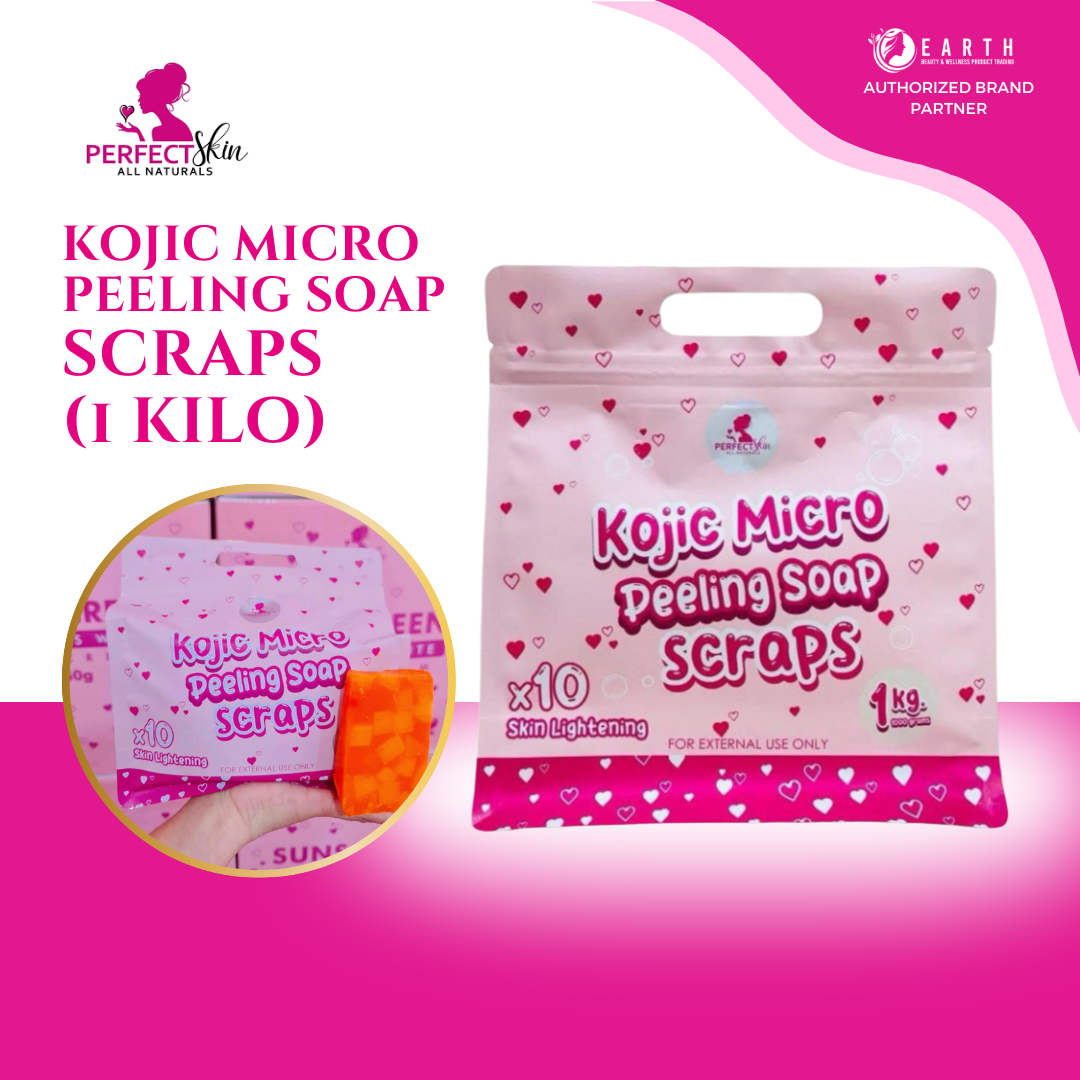 PERFECT SKIN - 1 KILO KOJIC MICRO PEELING SOAP SCRAPS x10 Skin ...