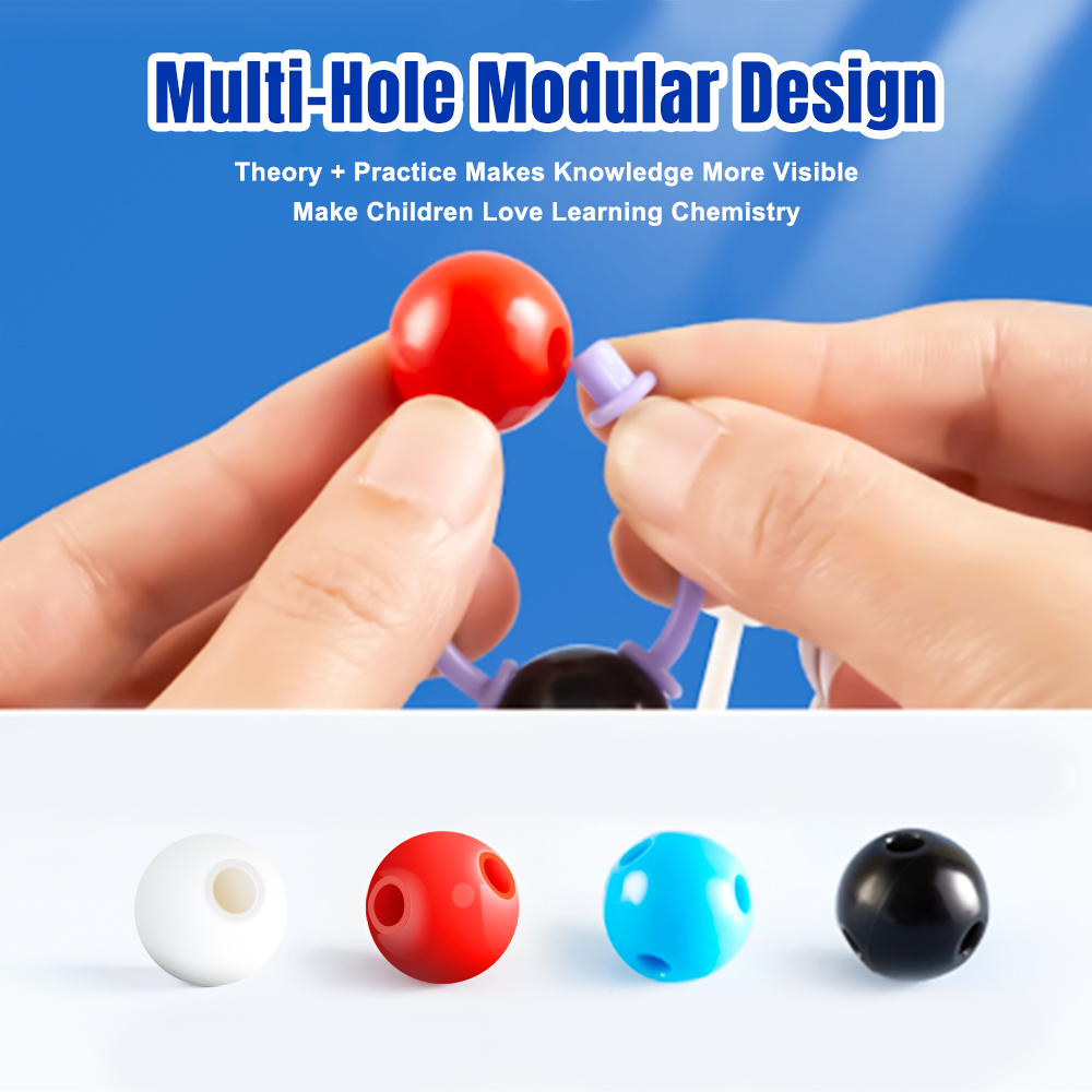 Chemical Molecular Structure Model Kit - Ball-And-Stick Model Kit VSEPR ...