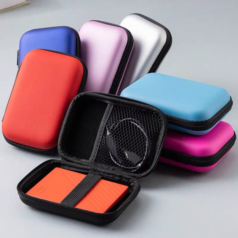 ZH010 Storage Bag Case For Earphone EVA Headphone Container Cable ...