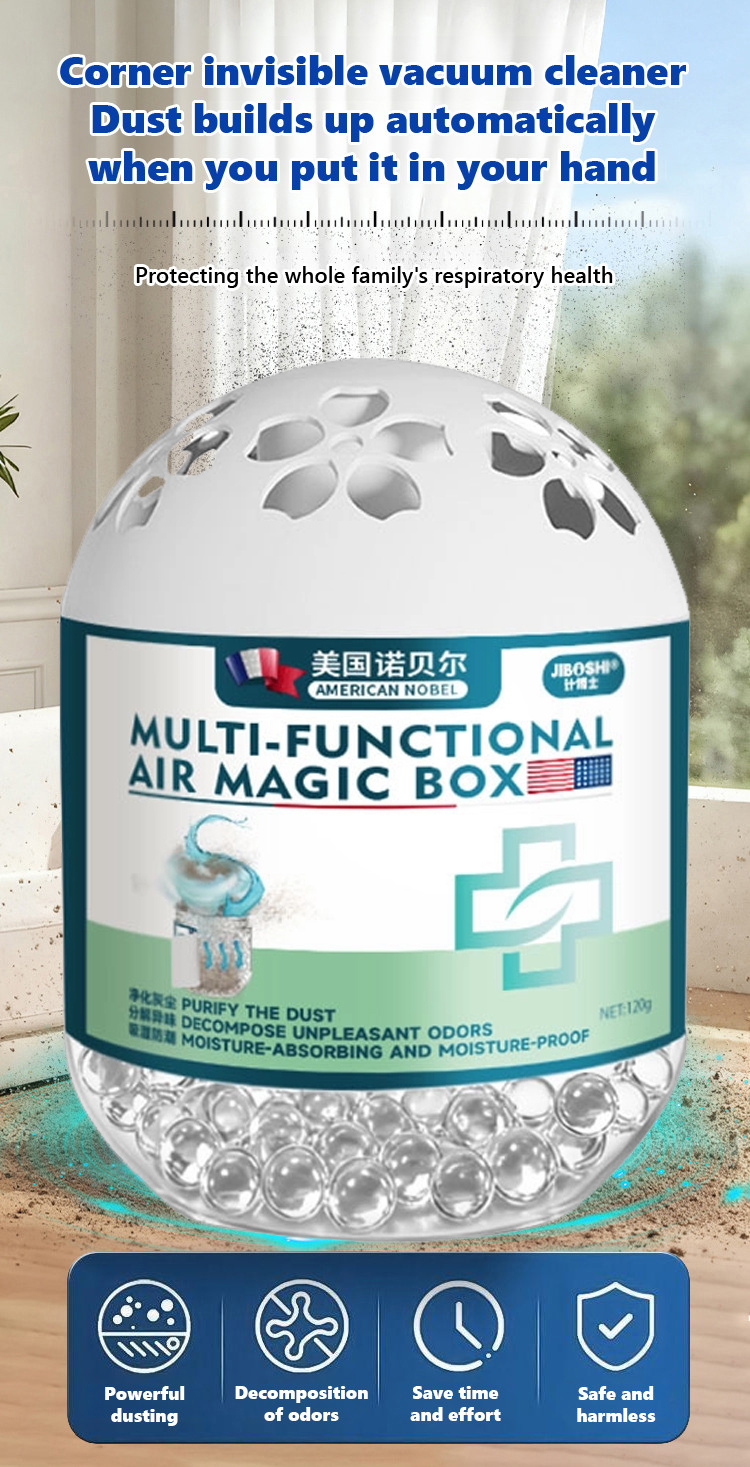 Dust Collection Box Air Purifier Moisture Absorbing Dust Removing Magic ...