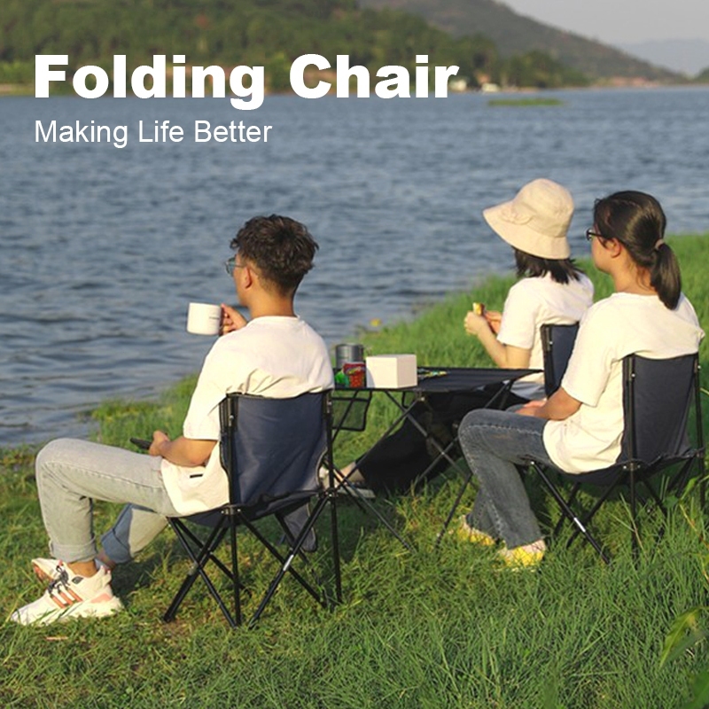 Heavy Duty Foldable Camping Chair with Armrests for Outdoor and Indoor ...