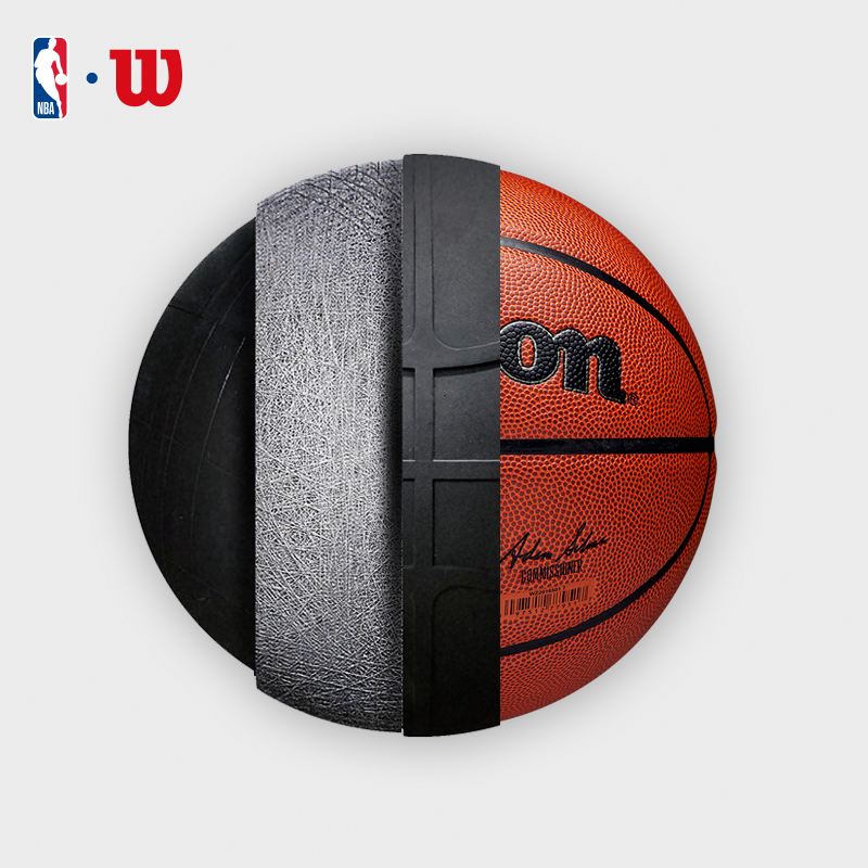 Size 6 | Wilson NBA AUTHENTIC Basketball PU Official Game Basket Ball ...