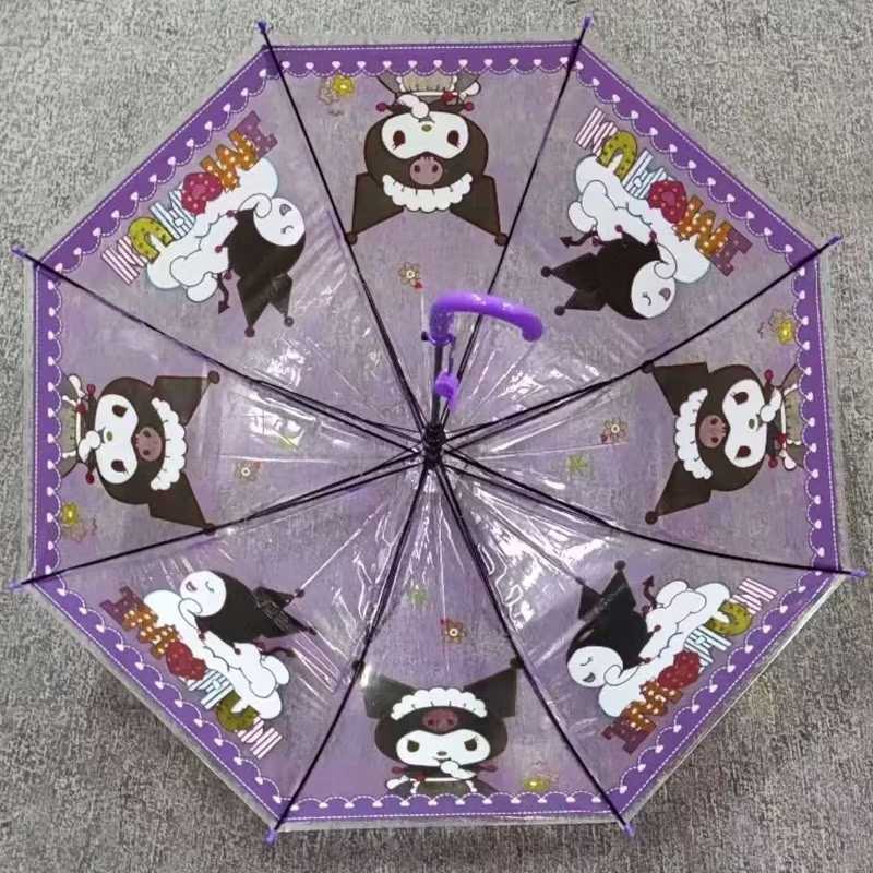KJJ Children's Kuromi see thru umbrella with whistle (random only ...