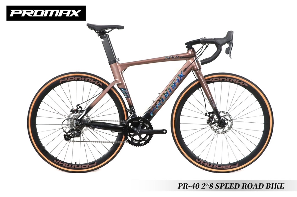 Promax Pr40 Aero RoadBikes Discbrake 2026 Model 2x8Speed With Freebies ...