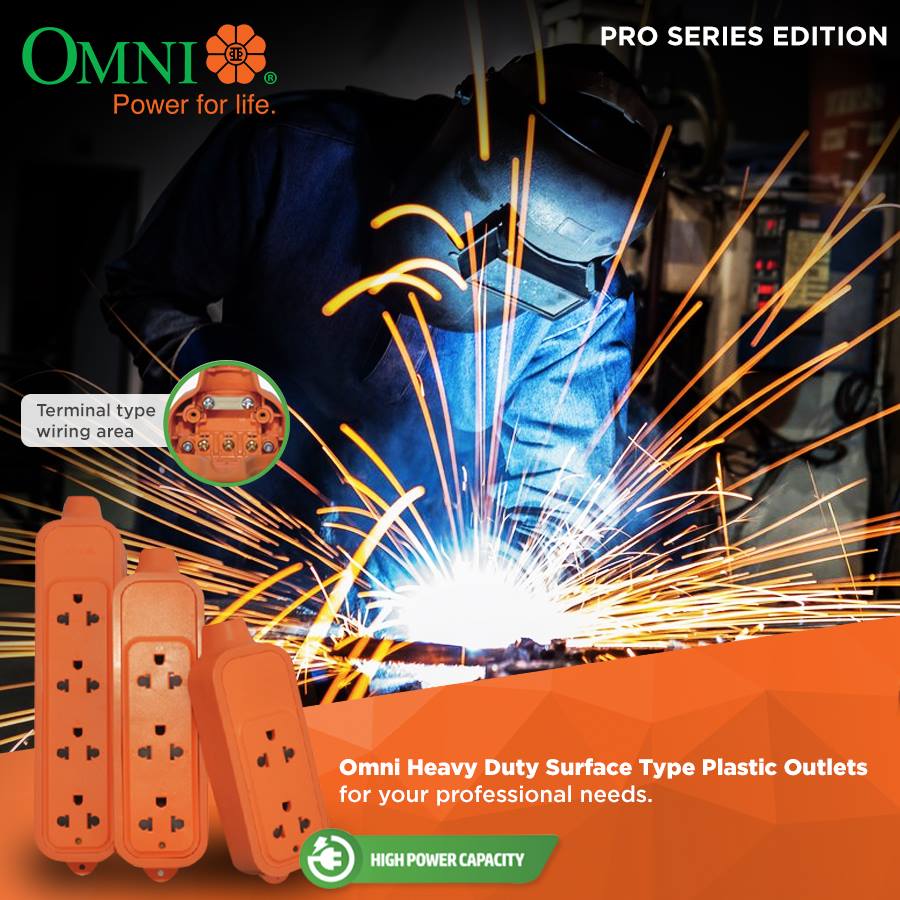 OMNI Surface Outlet Universal Convenience w/Ground/Spring Type/Tandem ...
