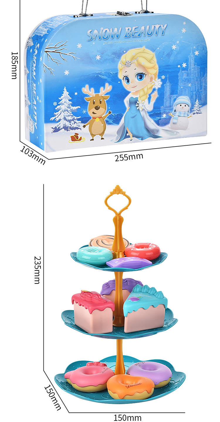 Rabbit Tea Set Toy For Kids Gill Toys Gift Pretend Play AfternoonTea ...