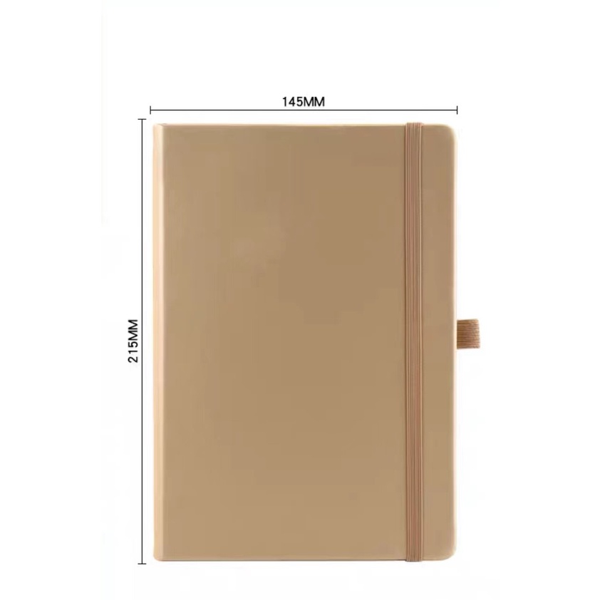 leo&bea [A5 Size] Stationery 25K Moleskin Rubber Diary Strap Notebook ...