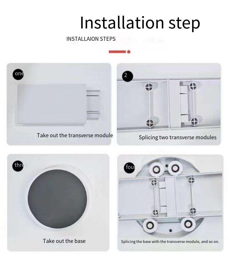 Table rotating track tray table food turning tables track rotating rack ...