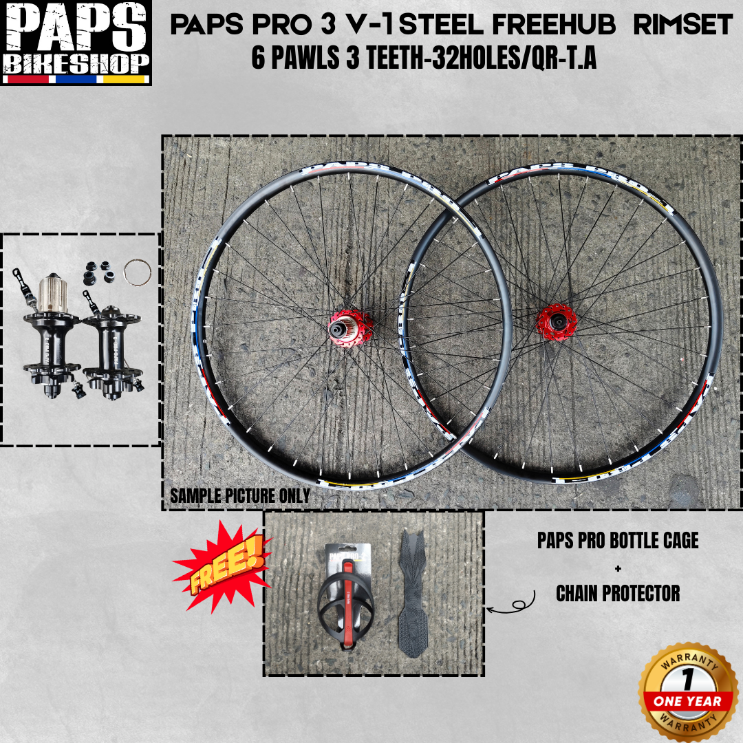 PAPS PRO RIMSET FOR MOUNTAIN BIKE | Shopee Philippines