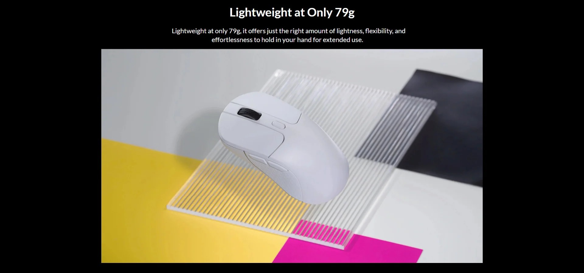 Keychron M3 Lite Wireless Mouse 1K Polling Rate / PixArt 3311 Sensor ...