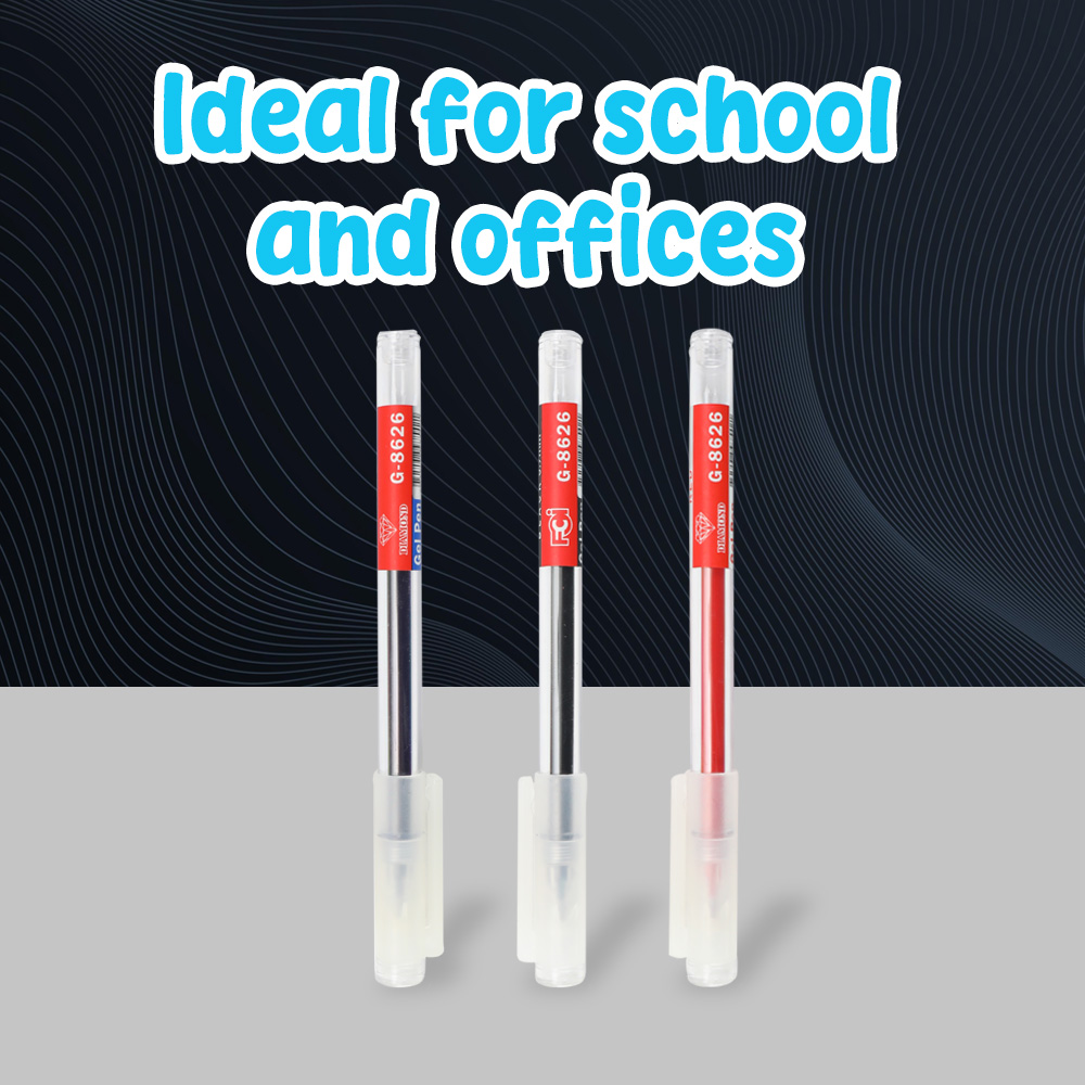 FCI Gel Pen Smooth Ball Pens, Quick-Drying Ink Extra Fine pen Point ...