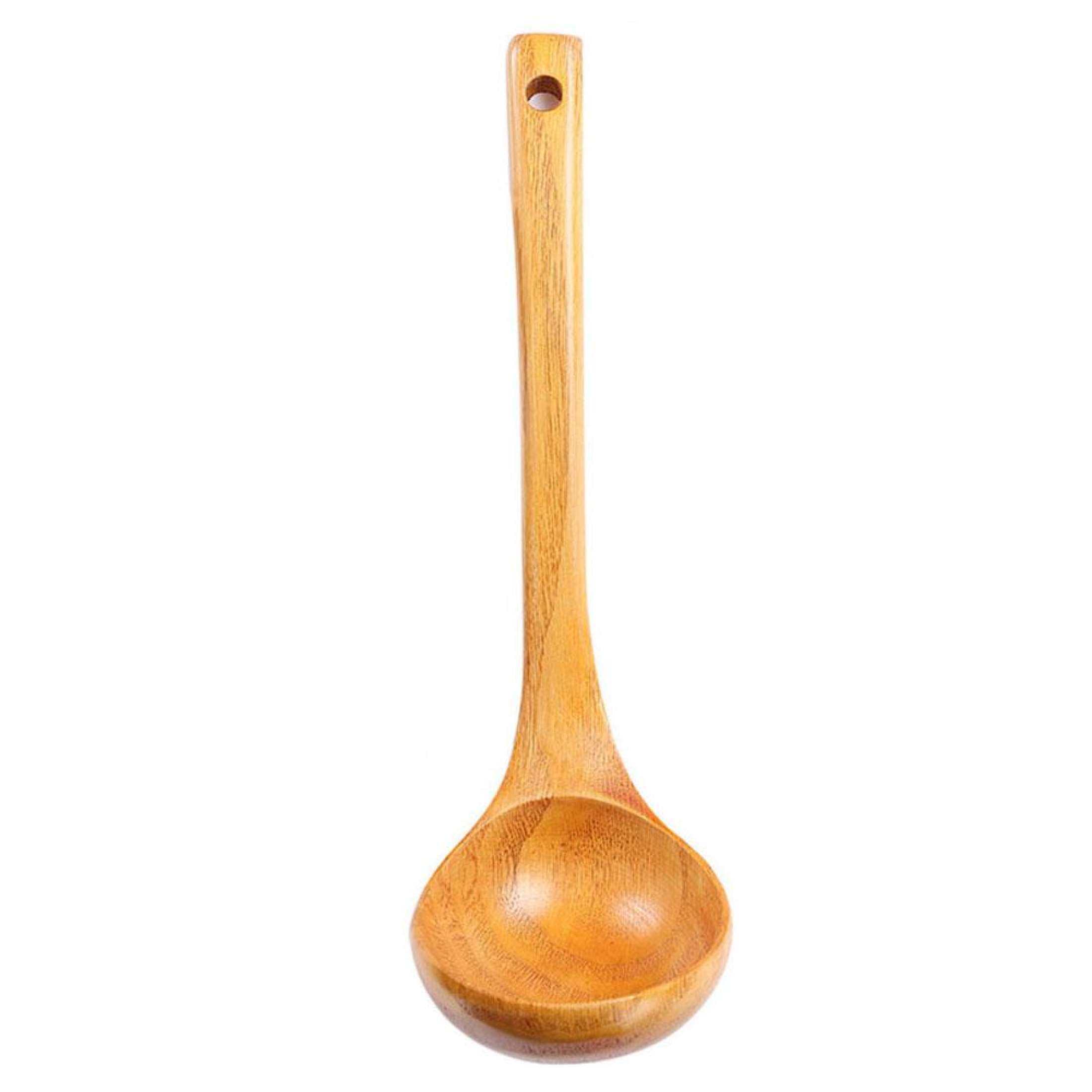 4-item Wooden kitchenwares Wooden Spatula Wooden sandok Rice Paddle ...