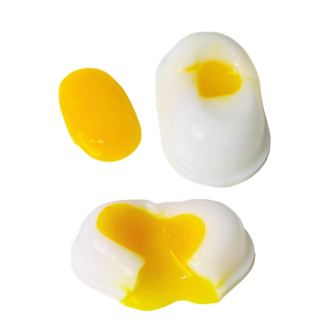 30 Pieces Flowing Egg Sunny Side Up Egg Pudding Jelly Soft Gelatinous ...