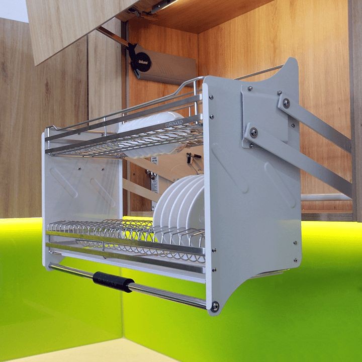Pull Down Dish Rack or Pantry Basket for customized kitchen storage ...