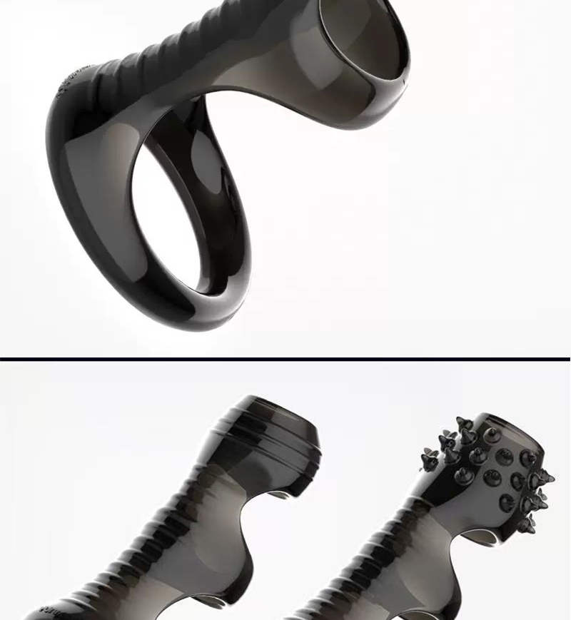 G&L Ejaculation Stronger Erection Silicone Penis Ring Extender Sleeve ...