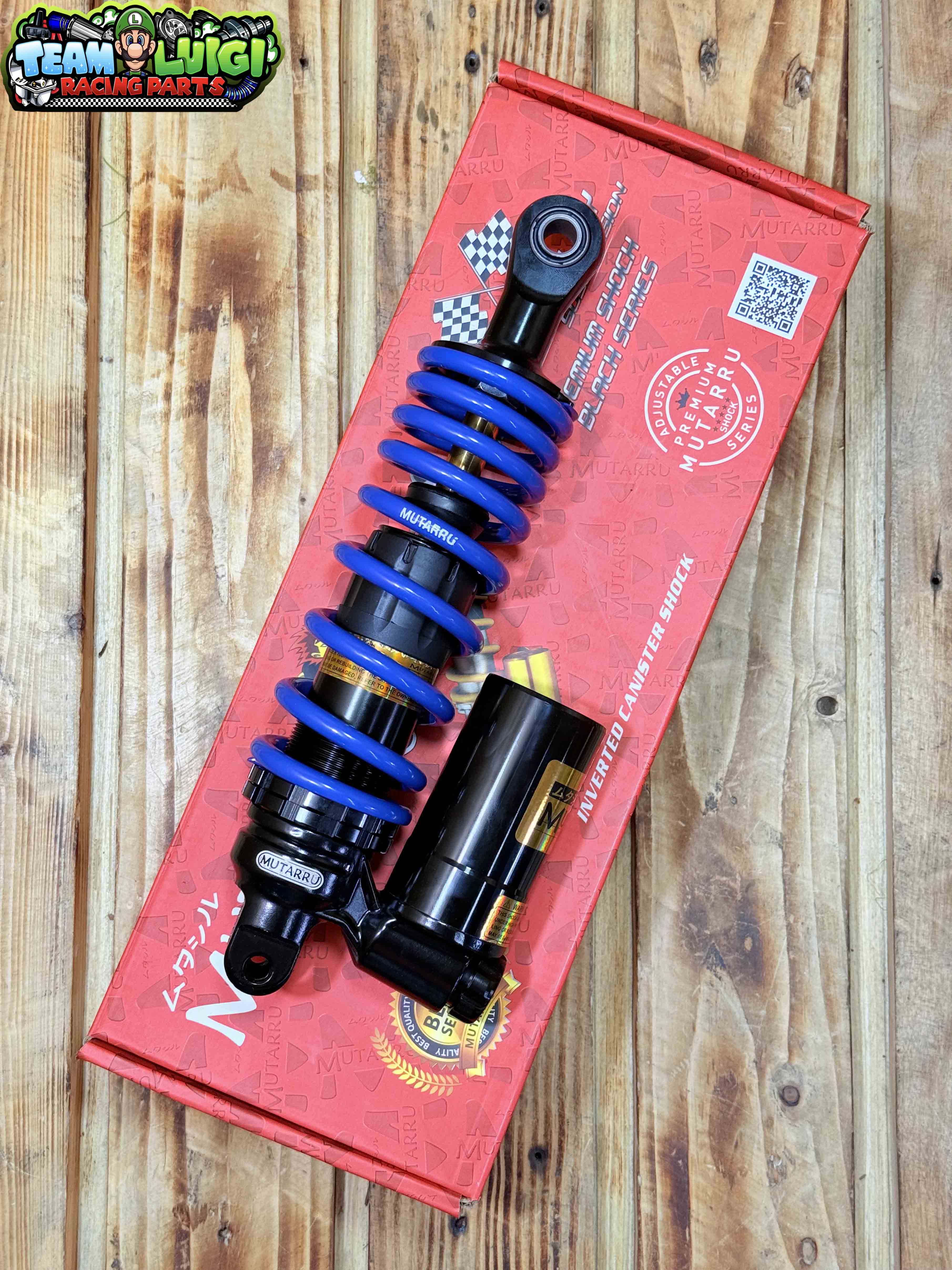 MUTARRU CLICK 125, CLICK 150, BEAT INVERTED REAR SHOCK W/TANK PREMIUM ...
