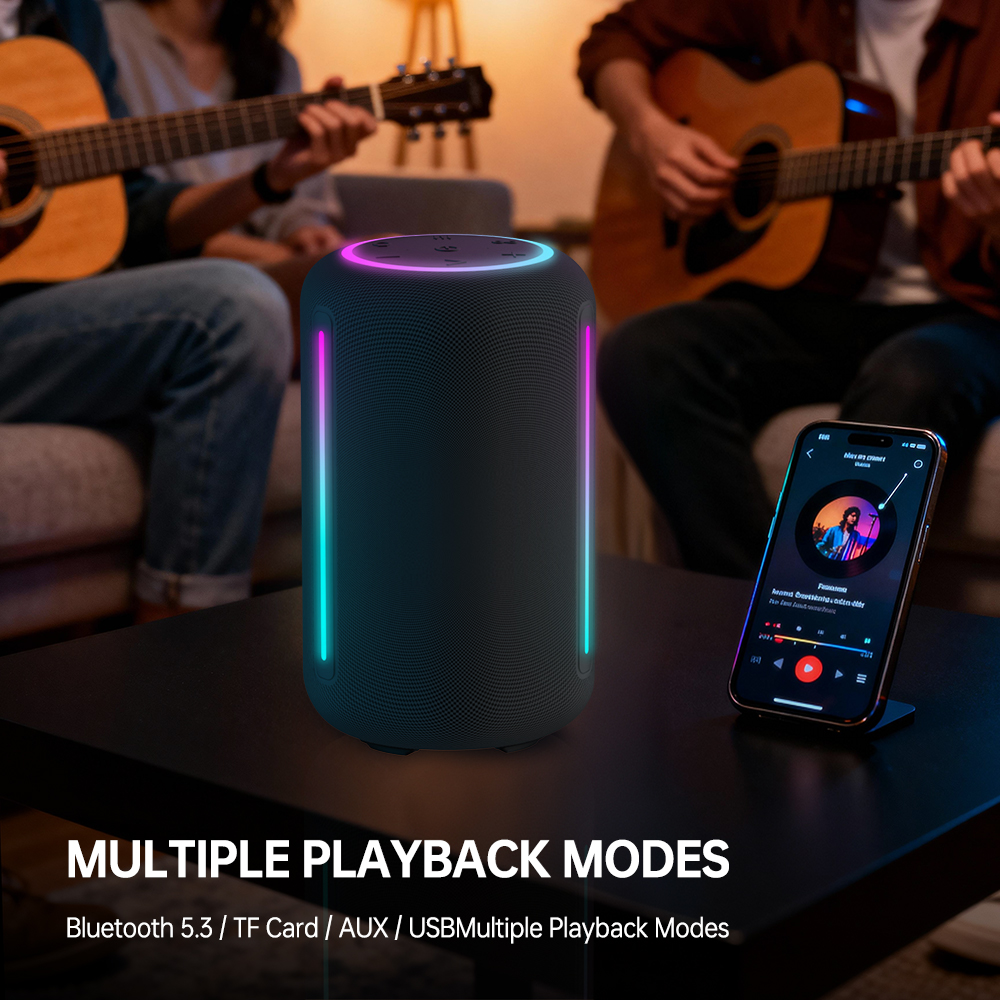 Orashare BS24Max 40W Karaoke Bluetooth Speaker With Dual Mic TWS 360 ...