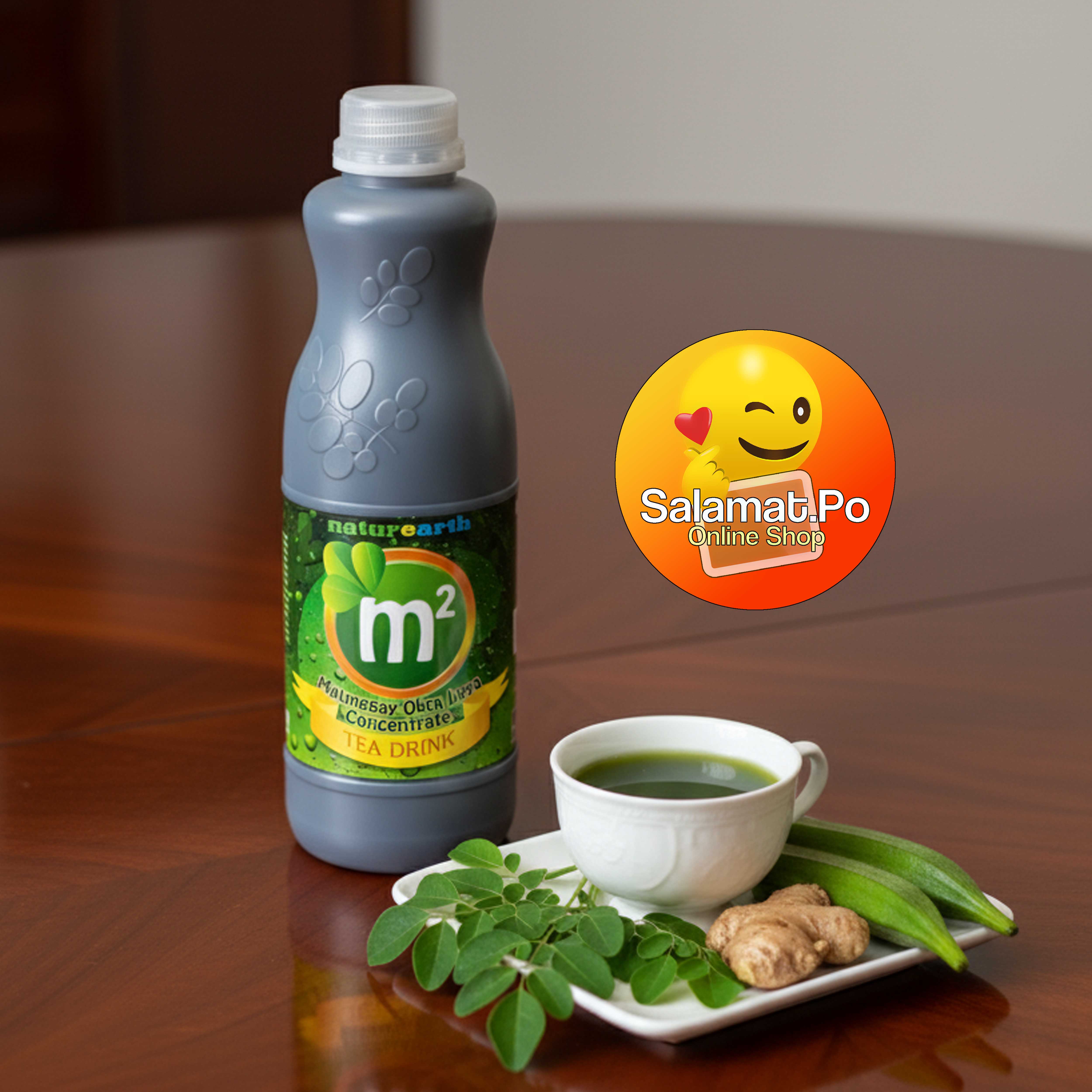Naturearth M2 Malunggay Okra Luya Concentrate Tea Drink 1000ML | Shopee ...
