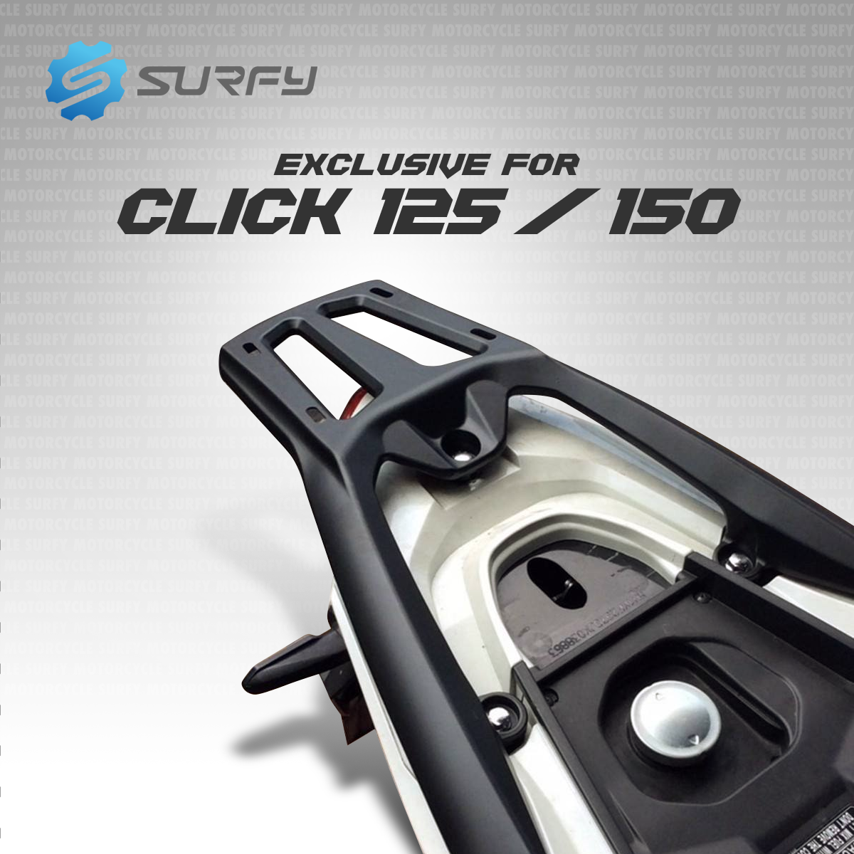 Raven Bracket for Honda Click 125i 150i Heavy-Duty Aluminum Top Box ...