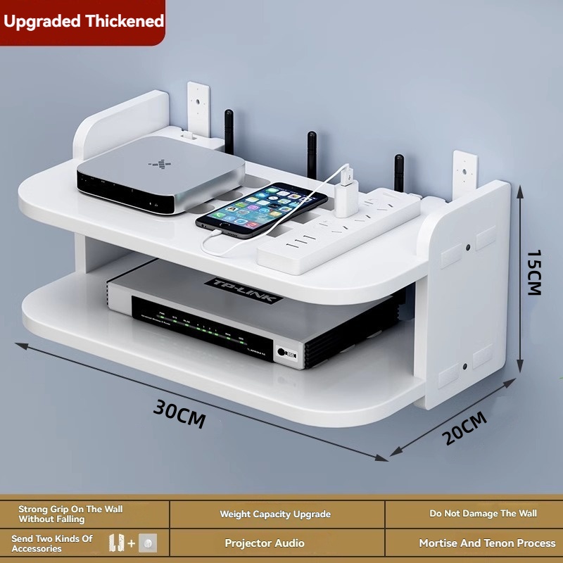 2layer WiFi route Wifi Router Storage Rack Display Holder Double ...