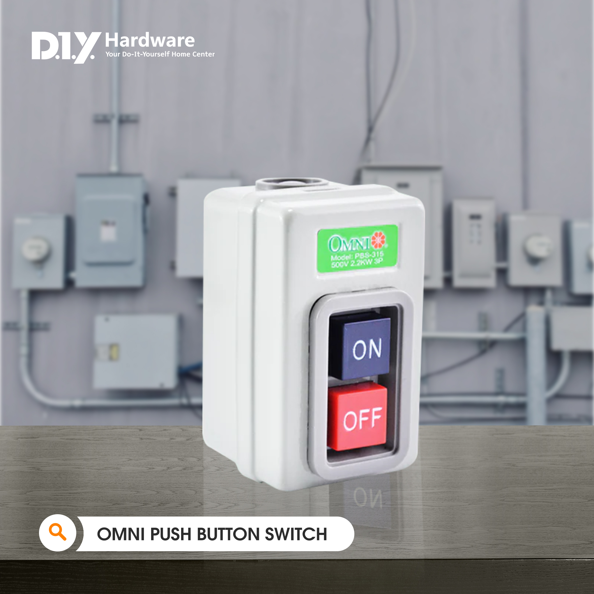 OMNI Push Button Switch 15A - PBS315PK | Shopee Philippines