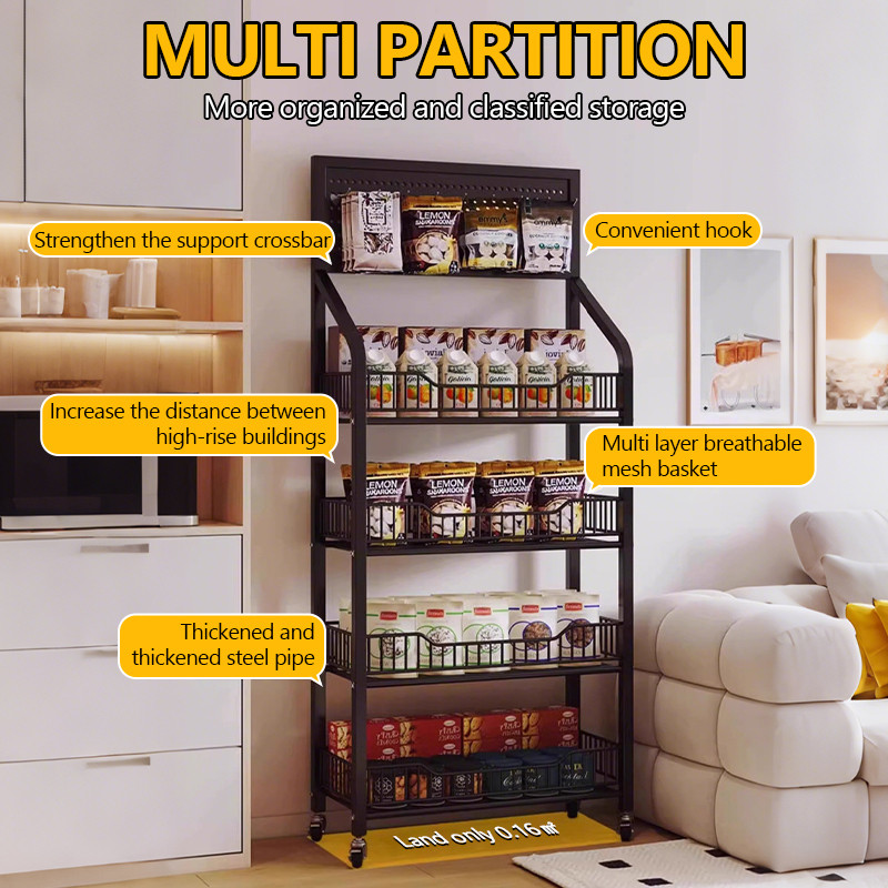 Supermarket Snack Storage Rack Shelf Grocery Rack Multifunctional ...