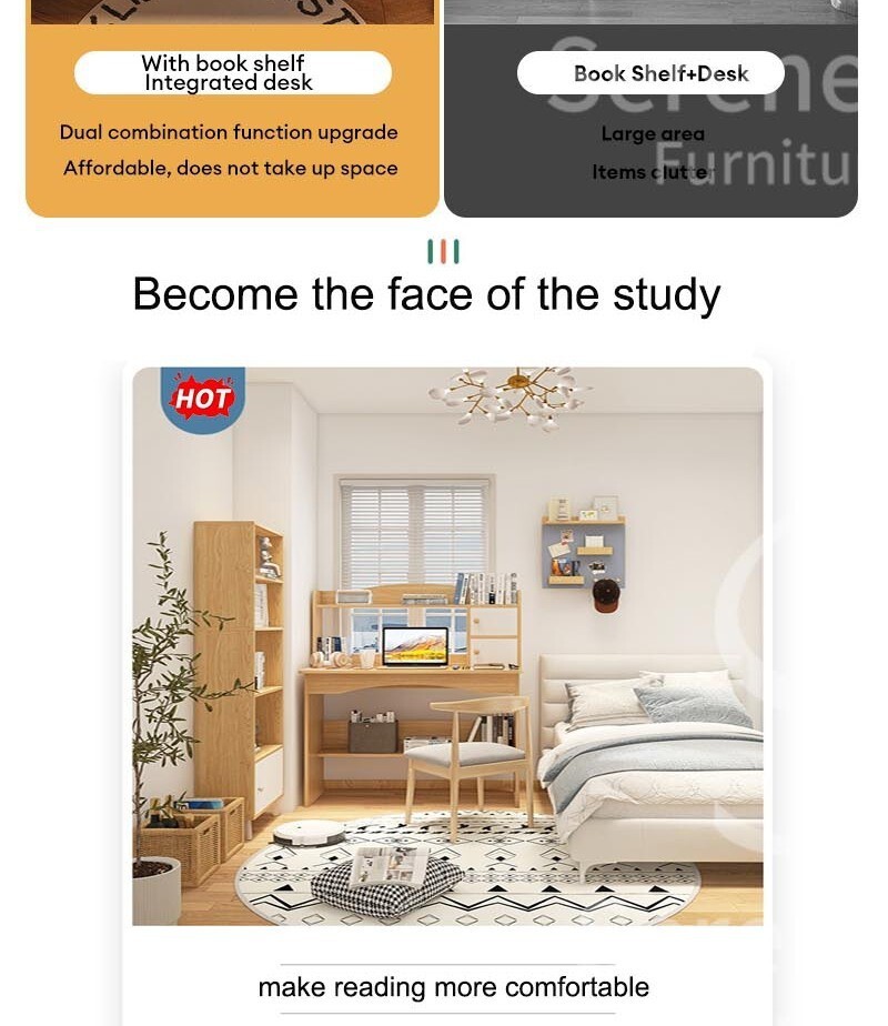 SS Study Table For Student Study Desk Office Writing Desk Study Table ...
