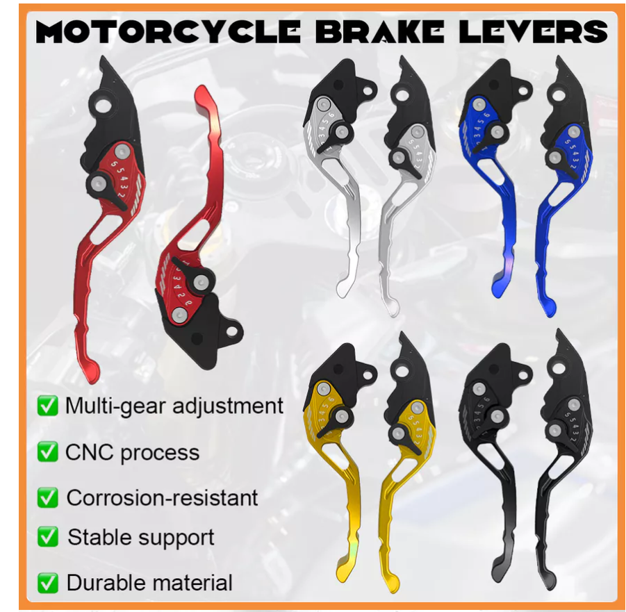⚡CLICK V2 / CLICK V3 COMBI CNC ALLOY BRAKE LEVER SET FOR CLICK V2 AND ...