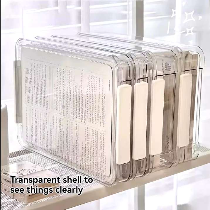 Paper Organizer Stackable Storage Box Desktop Storage Document ...