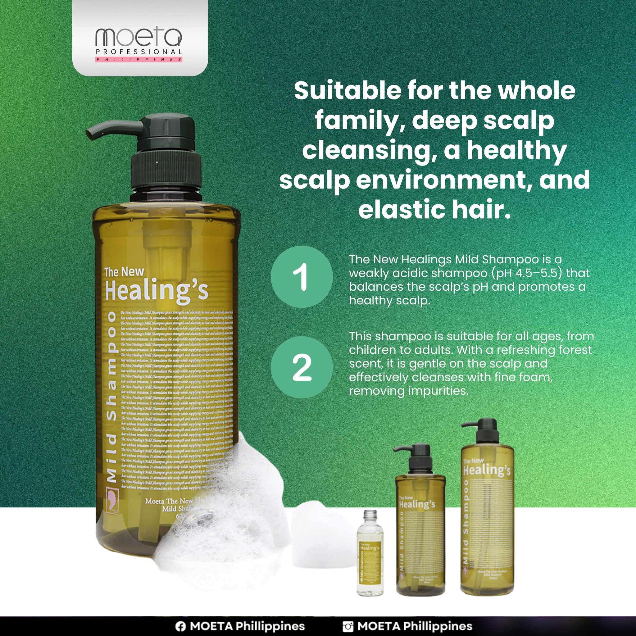 Moeta Mild Shampoo – Gentle & Soothing Care 600ml [From Korea] | Shopee ...