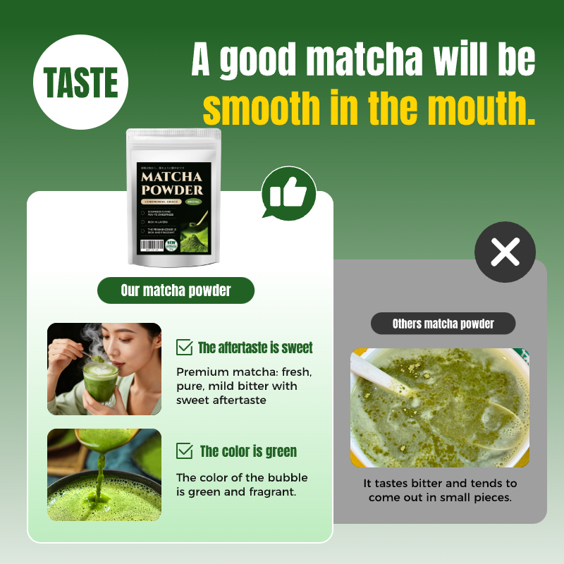 Matcha Powder 100% Pure Organic Matcha Ceremonial Grade Green Tea ...