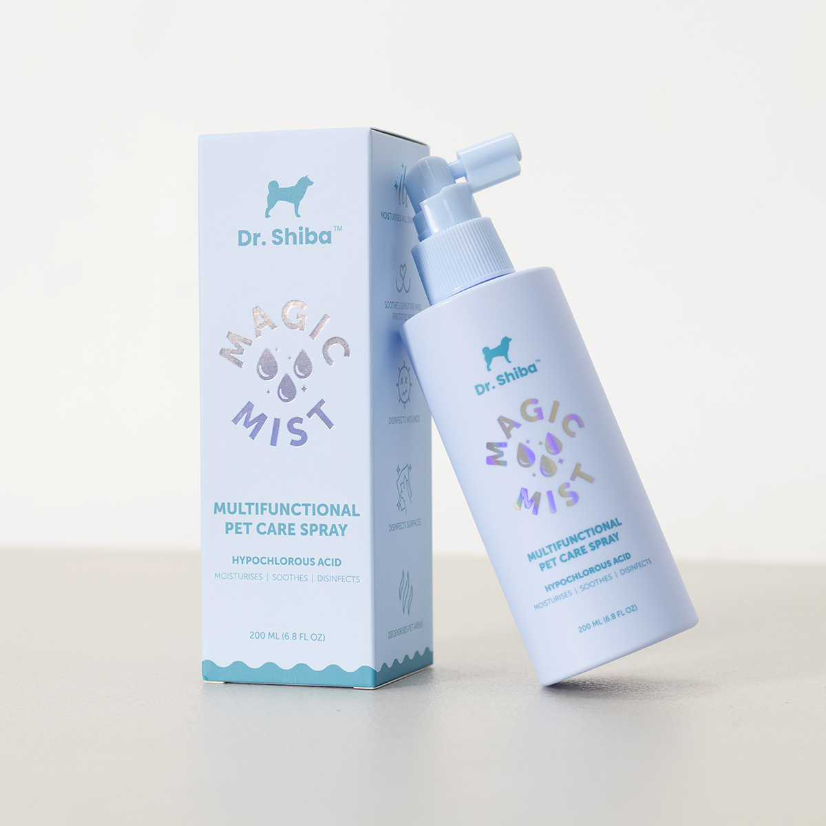 Dr. Shiba Magic Mist for Dogs & Cats - Hypochlorus Acid ...