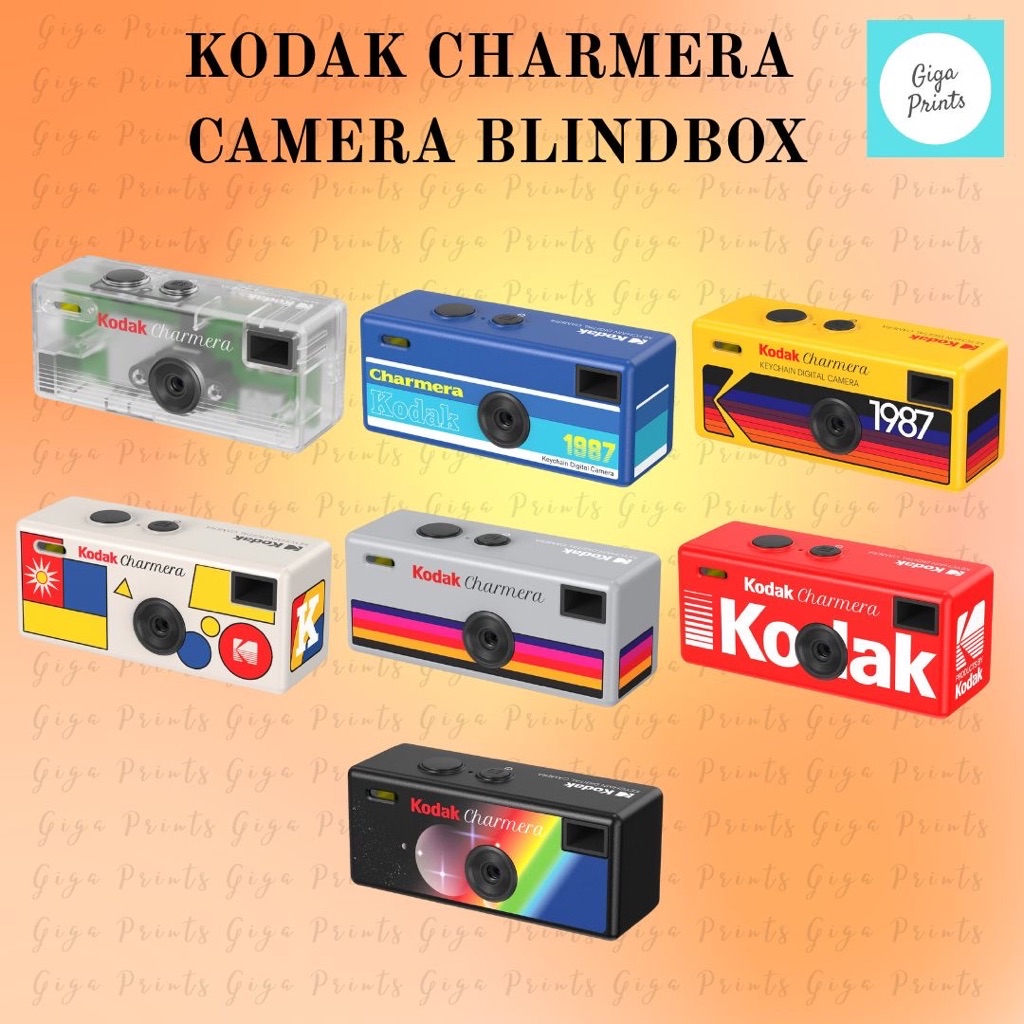 Kodak Charmera Digital Camera Keychain Blindbox Digi Cam Key Chain ...