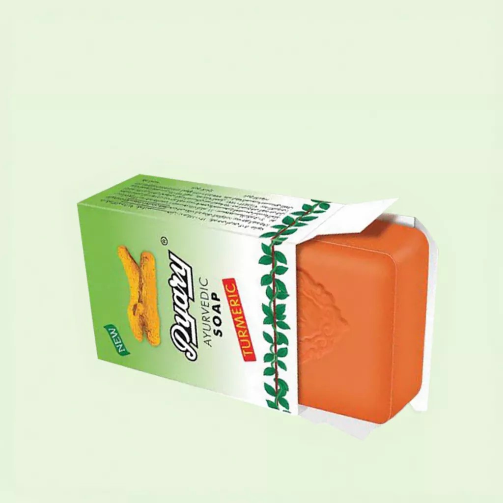 Pyary Turmeric Ayurvedic Soap 75g – Brightens and Evens Skin Tone 5.0 ...