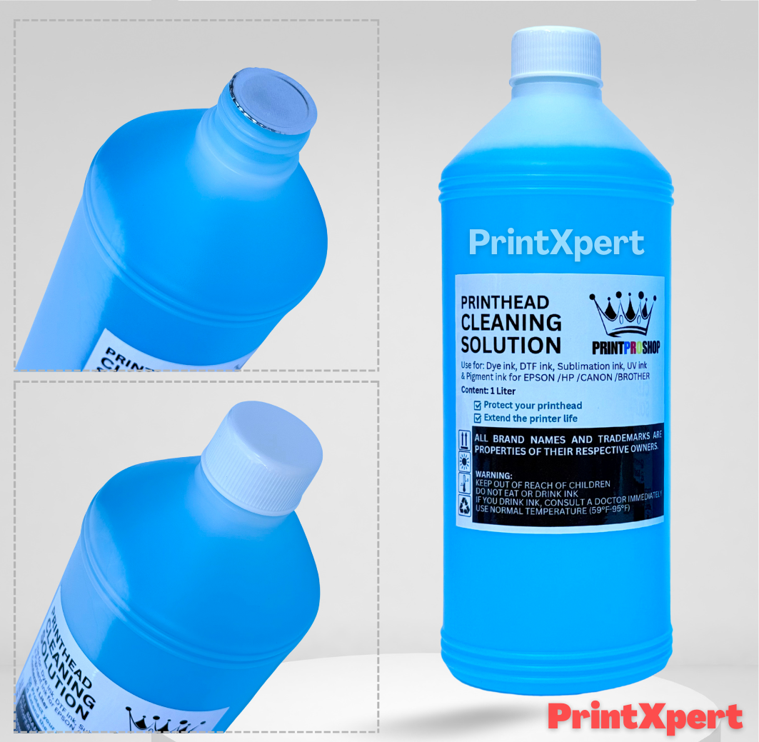 Printhead Cleaning Solution Blue 1000ml for for Dye ink, Dtf ink ...