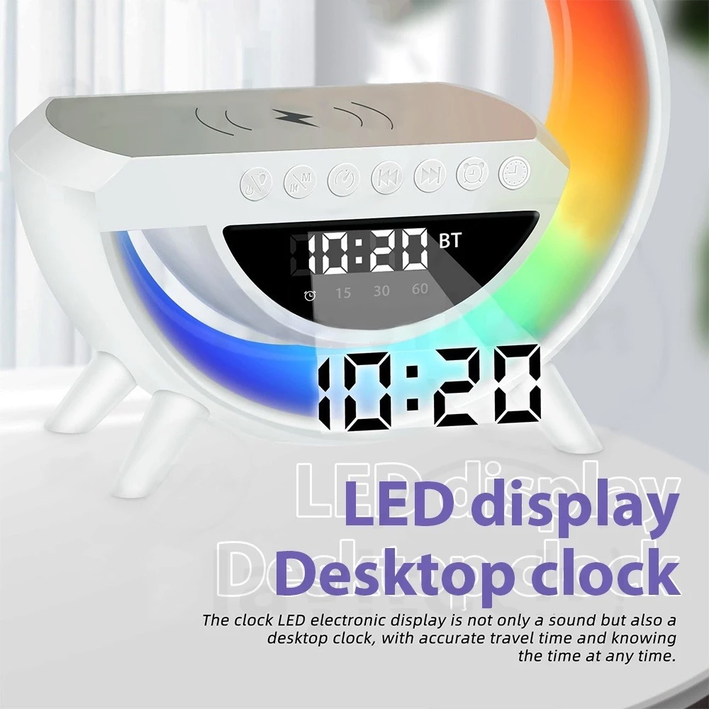 BT3401 Bluetooth Speaker Desk Lamp LED Atmosphere Night Light BT-2301 ...