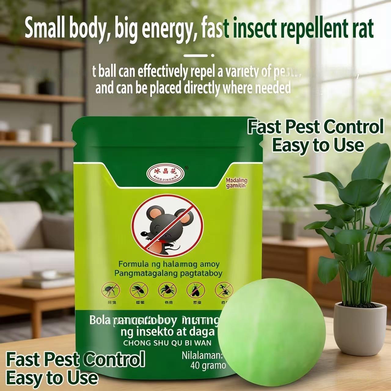(6bag) No rats within 10 km rat killer rat repellant for home mothballs ...