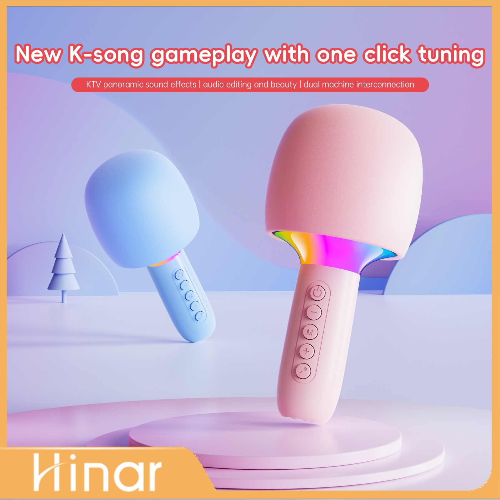 HINAR HN024 Wireless Bluetooth Speaker Beautify Sound Effects with ...