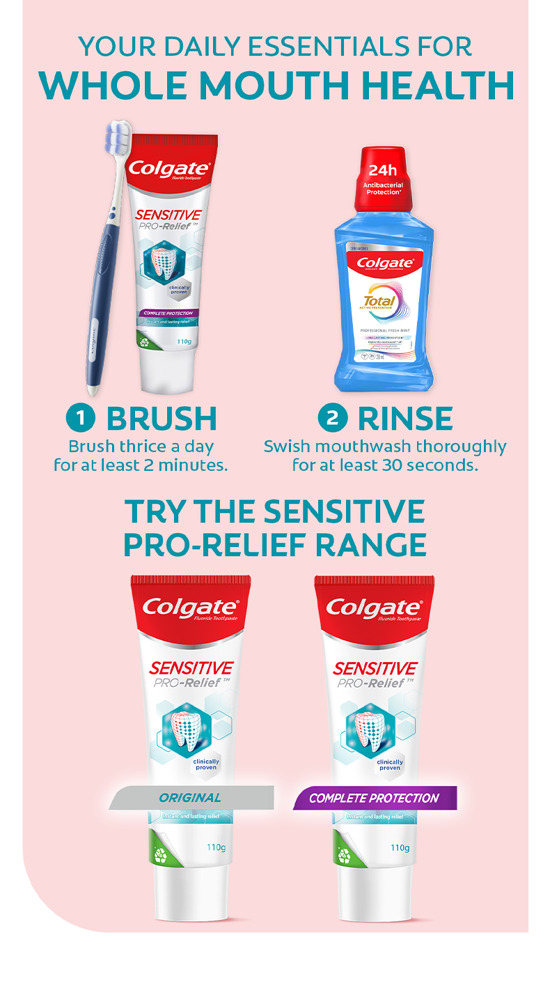 Colgate Sensitive Pro-Relief Complete Protection 110g x2 | Shopee ...