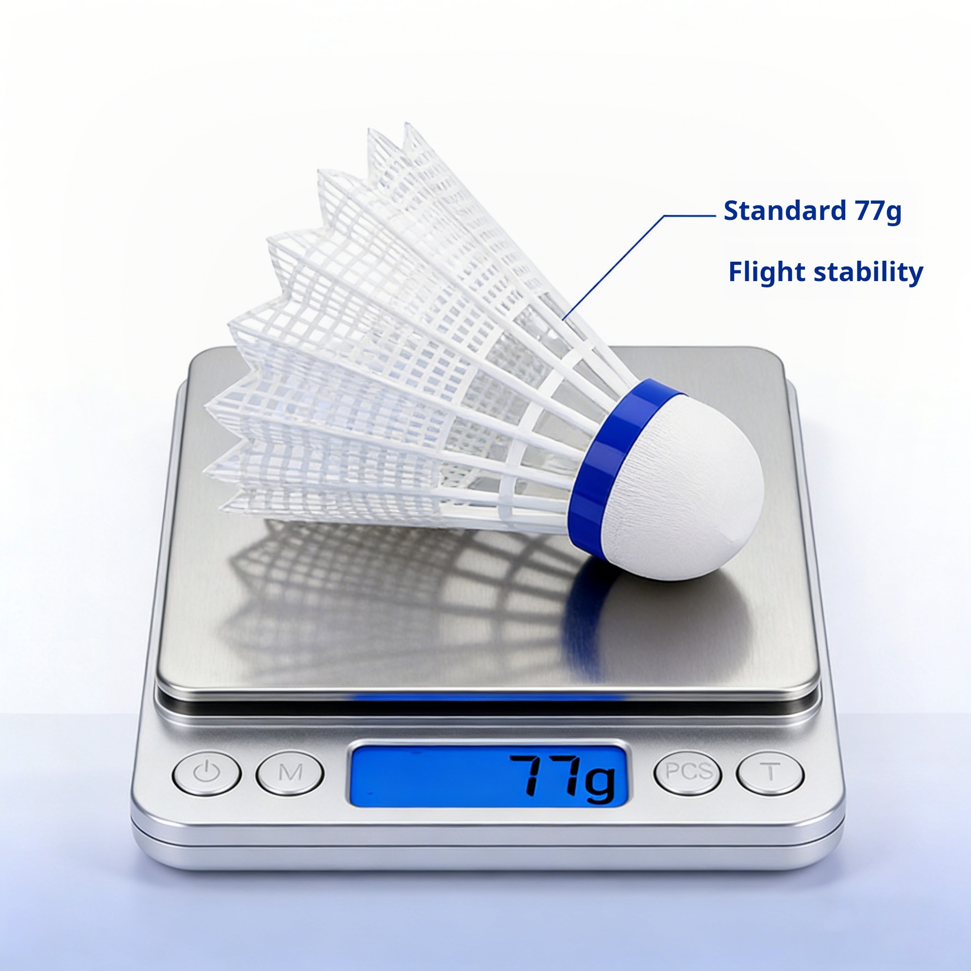 Extremely durable badminton Nylon badminton shuttlecock Wind-resistant ...