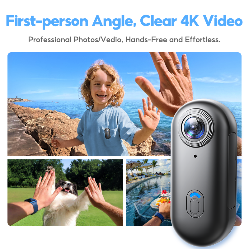 MODOFO H88 PRO Mini Action Camera 4K/30FPS Video Digital Camera 30M ...