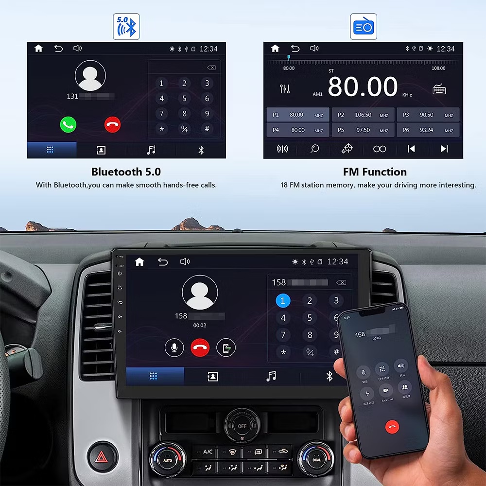 Android Player Head unit android car Bluetooth touch screen amplifier ...