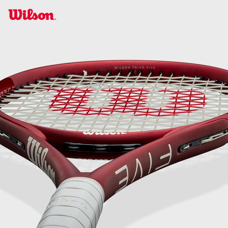 Advanced | Wilson TRIAD FIVE Tennis Racket (Unstrung) PRO Larger Sweet ...